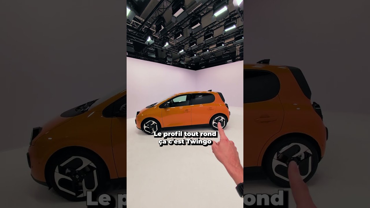 Voici la nouvelle Twingo électrique ! Moins de 20 000 €  #twingo  #twingoelectrique  #etech  #shorts