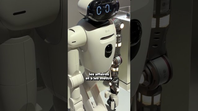 Le robot domestique LG CLOID #ces #ces2026 #tech #lg #cloid #robot #ia #shorts