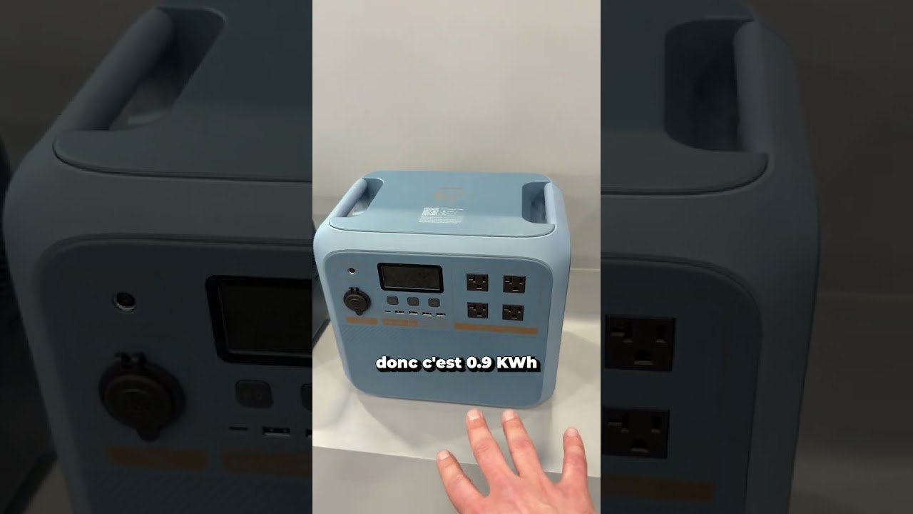 Des batteries solaires complètement folles  #batteries  #ces #bluetti  #ces2026 #shorts