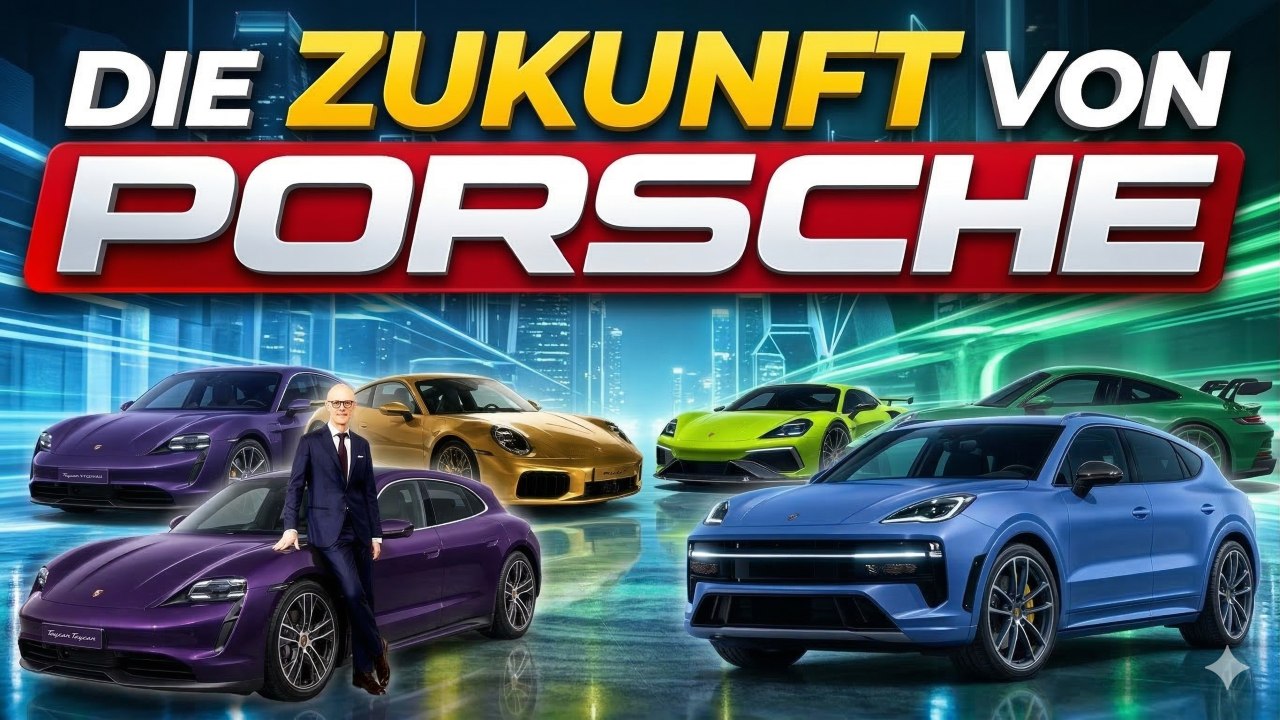 Porsche Zukunft 2026: Electric 718, Electric Cayenne, Hybrid 911