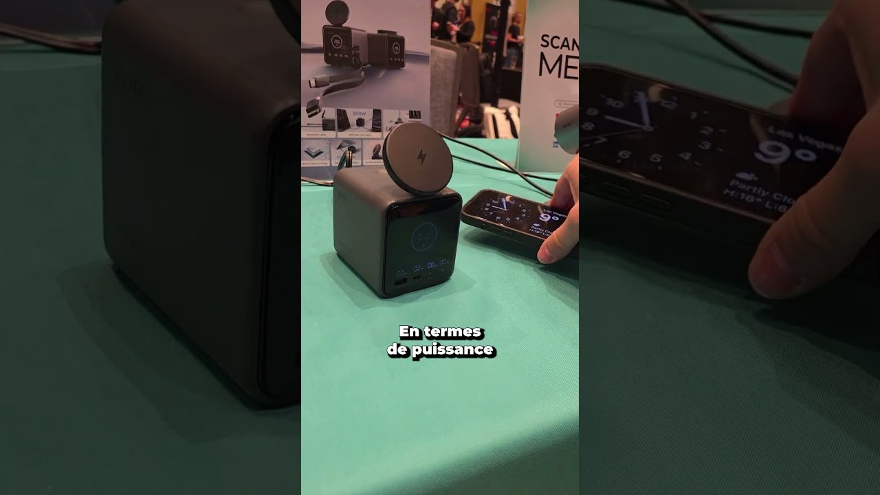 La meilleure station de charge que j'ai vue  #tech #ces #ces2026  #stationdecharge  #shorts