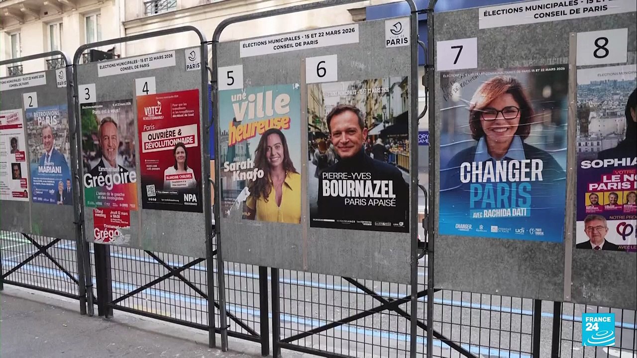 Elecciones municipales en Francia: así votaron París, Marsella y Lyon