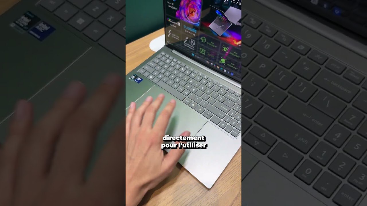 Le plus grand trackpad du monde !  #trackpad  #ces2026 #tech #ces #pc  #shorts