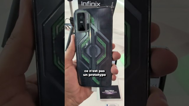 Smartphone équipé d'un liquide de refroidissement #smartphone #ces #ces2026 #shorts