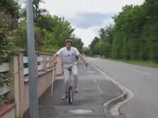 Apprendre le monocycle en quelques heures