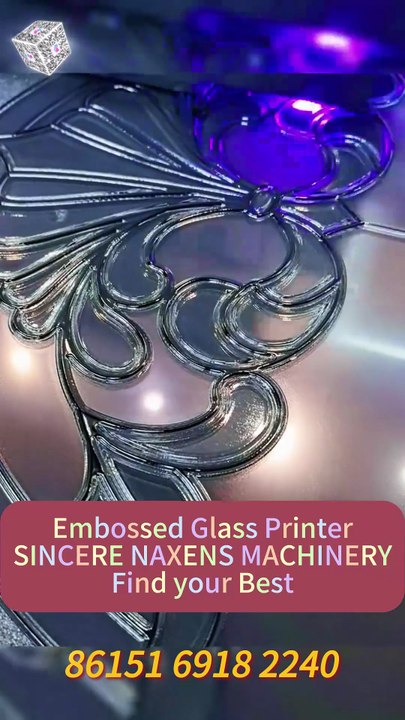 Embossed Glass Printer,Glass Printing Machine,UV Printing for Glass