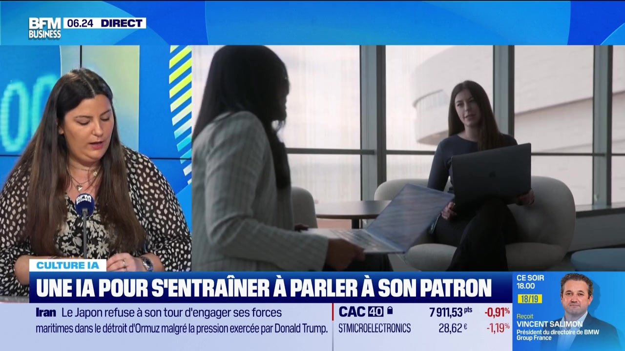 Culture IA : Une IA pour s'entraîner à parler à son patron, par Léa Benaim - 16/03