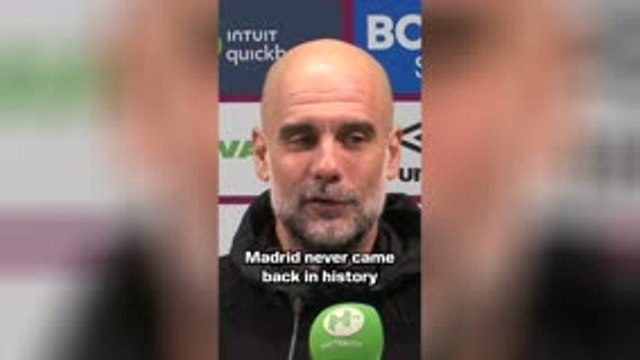 Pep tells players to 'go home' if they don't believe in Madrid comeback