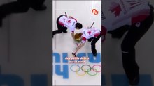 Voici pourquoi les joueurs de curling frottent la glace ! #shorts