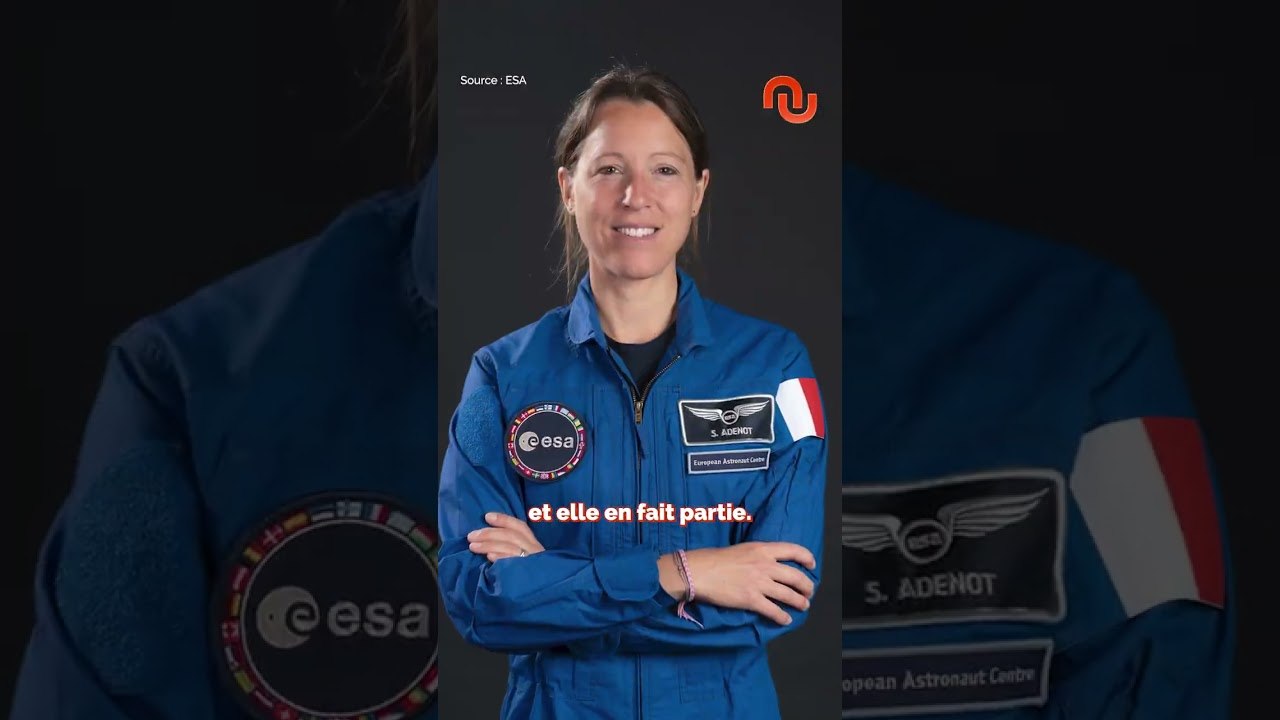 Elle est la première astronaute française à voler dans l'espace depuis 25 ans ! #shorts