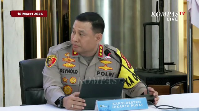 Polisi Beberkan Temuan Barang Bukti Terduga Pelaku Penyiraman Air Keras ke Andrie Yunus di TKP