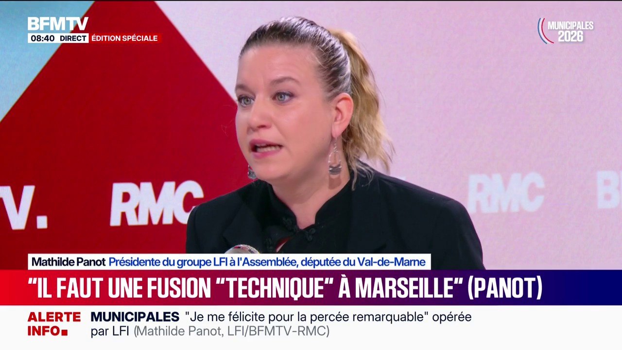Municipales 2026: "Les macronistes ont complètement disparu du paysage", selon Mathilde Panot, présidente du groupe LFI à l'Assemblée nationale