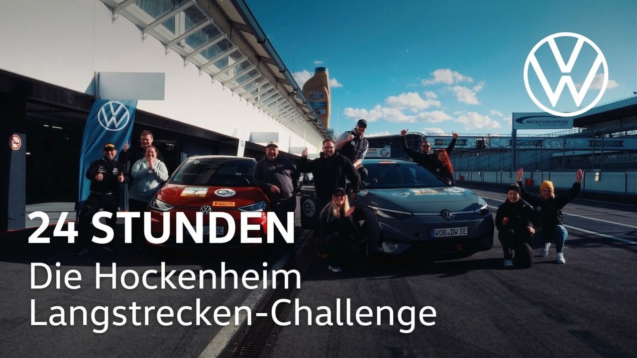 ADAC 24h E-Competition: Volkswagen stellt seine Elektrofahrzeuge auf die Probe
