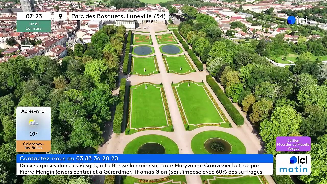 16/03/2026 -  ici matin par Ici Lorraine (Meurthe-et-Moselle et Vosges) en vidéo