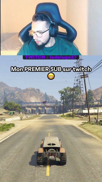 Les émotions de mon premier Sub TWITCH: ledeluge27TIKTOK: ledeluge27
