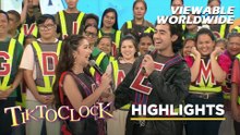 TiktoClock: Yass Marta at Robb Guinto, may SWEET WORDS muna bago maglaban!
