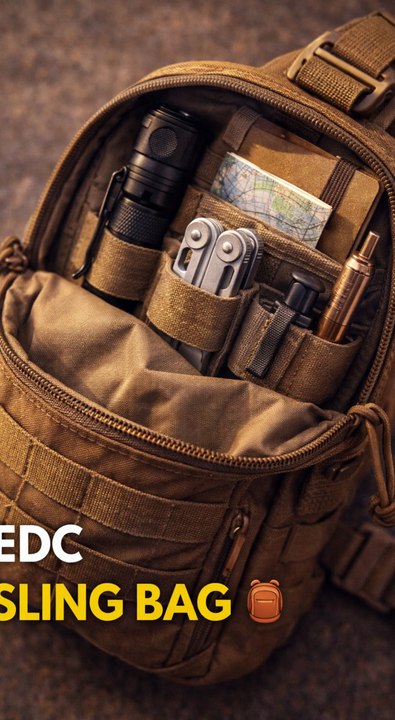 ATBP Tactical Sling Bag 7L | Compact EDC Tactical Shoulder Bag