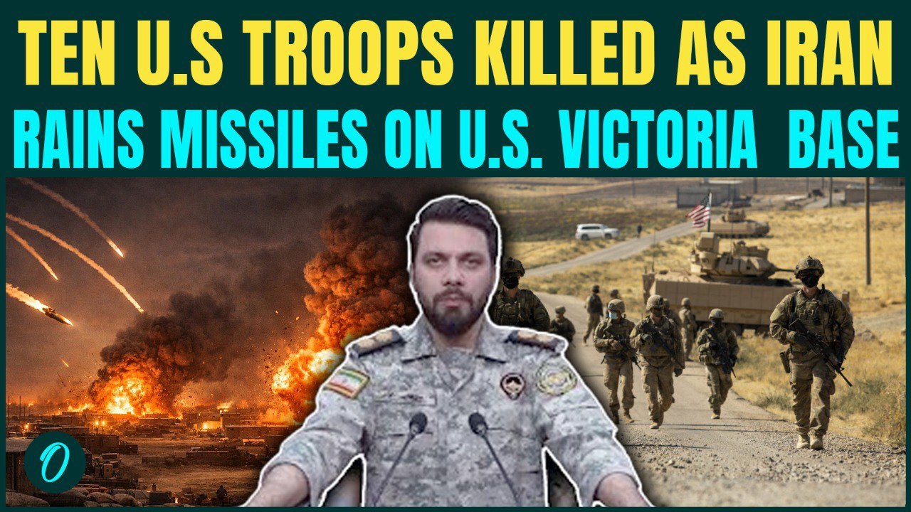 Iran POUNDS Al‑qari Missiles On U.S. Base In Baghdad; 10 U.S. Soldiers KILLED | US Vs Iran