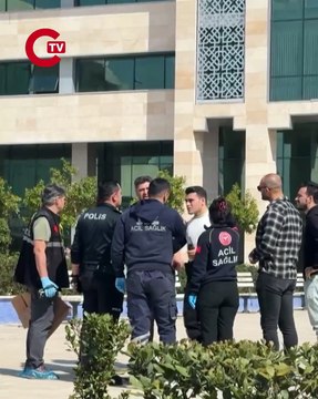 Kepez Kaymakamlık binasında silah sesi duyuldu