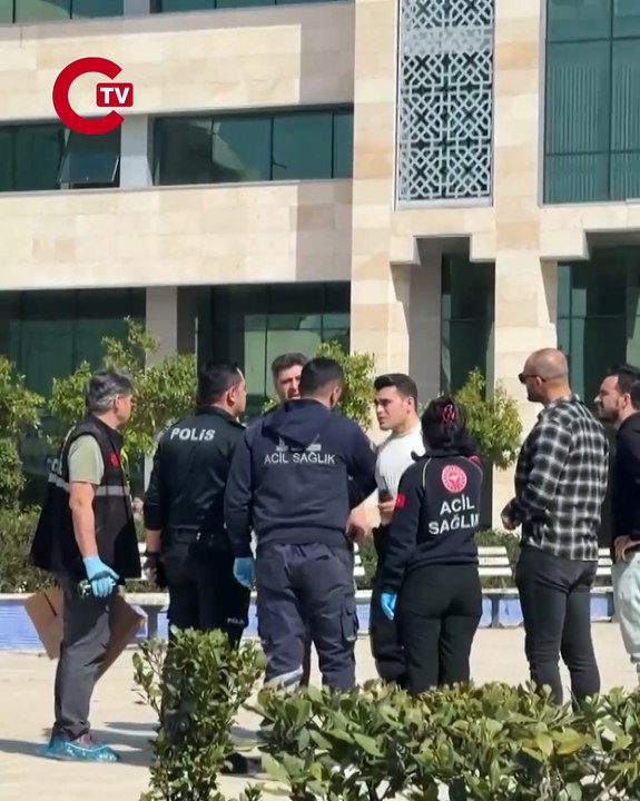 Kepez Kaymakamlık binasında silah sesi duyuldu