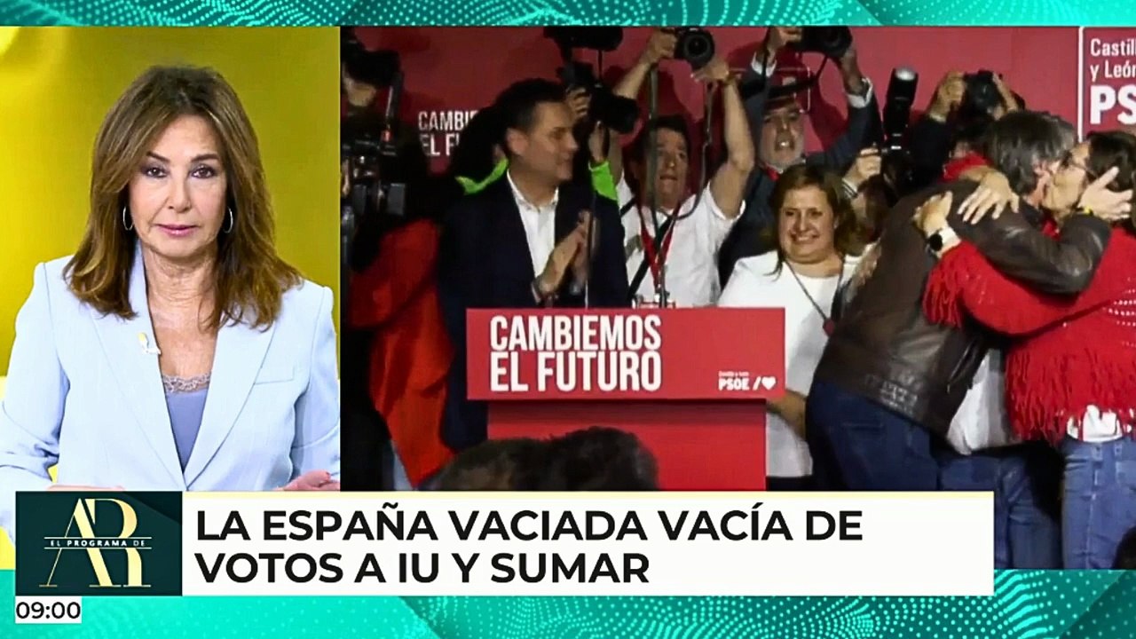 Ana Rosa se chotea de Podemos e Izquierda Unida tras el batacazo en CyL: «Han ganado el Óscar...»