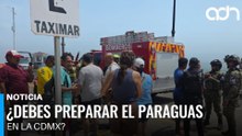 Turistas de Jalisco quedan atrapados en muelle de Veracruz por violento oleaje