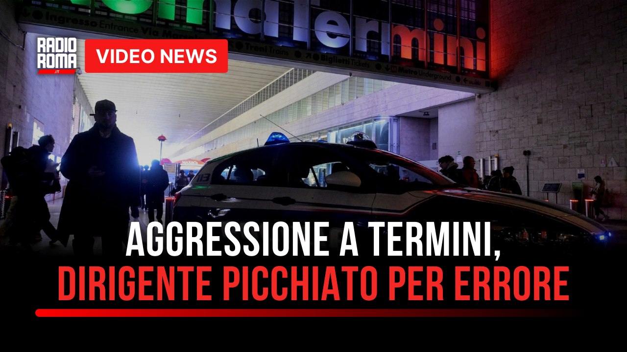 Aggressione a Termini, dirigente picchiato per errore