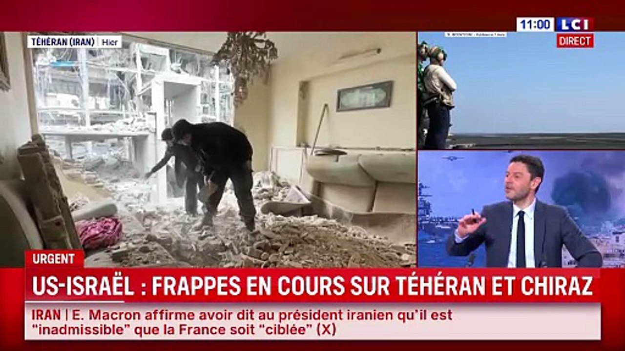 Étrange incident ce matin en direct à 11h sur LCI: Le présentateur David Doukhan se demande si l’antenne de la chaîne info n’a pas été piratée