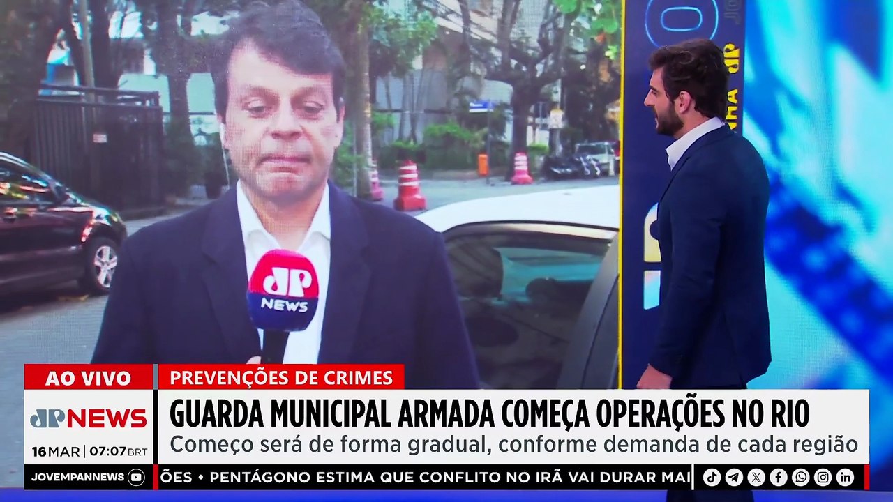 Nova Força Municipal armada começa a atuar no Rio de Janeiro