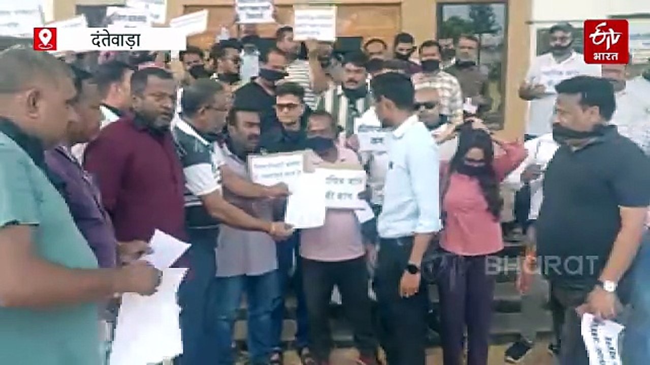 पत्रकार रौनक शिवहरे की गिरफ्तारी के बाद बवाल, पत्रकारों का मौन धरना प्रदर्शन, प्रशासन से निष्पक्ष जांच की मांग