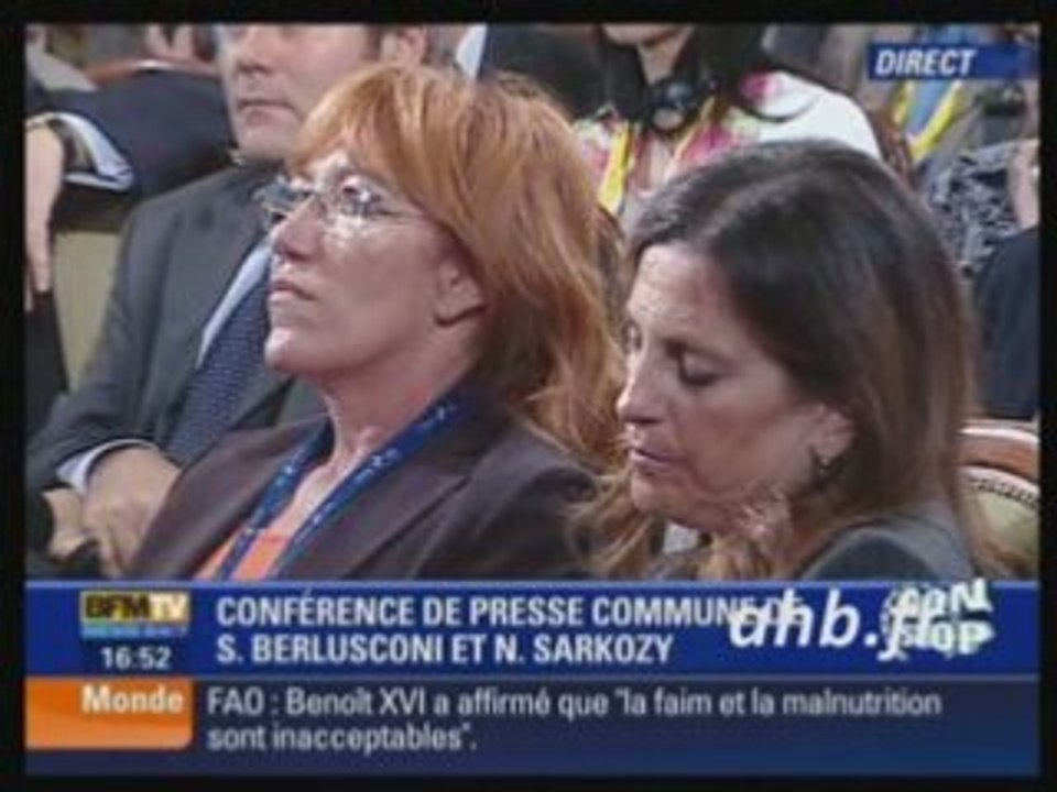 Sarko est très occupé ... pas les journalistes