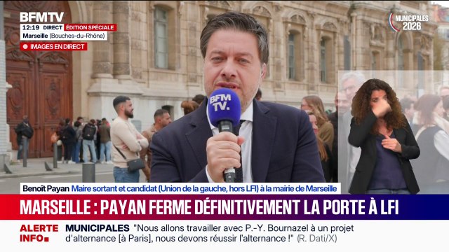 Municipales à Marseille: Sébastien Delogu (LFI) a passé sa campagne à me dénigrer , affirme Benoît Payan, maire sortant et candidat Union de la gauche