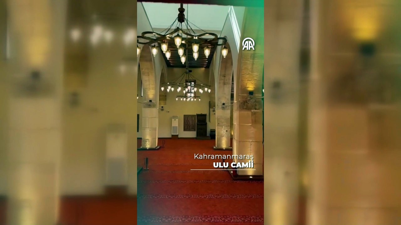 Asırlık emanet cemaatiyle buluştu: Kahramanmaraş Ulu Camii yeniden ibadete açıldı!