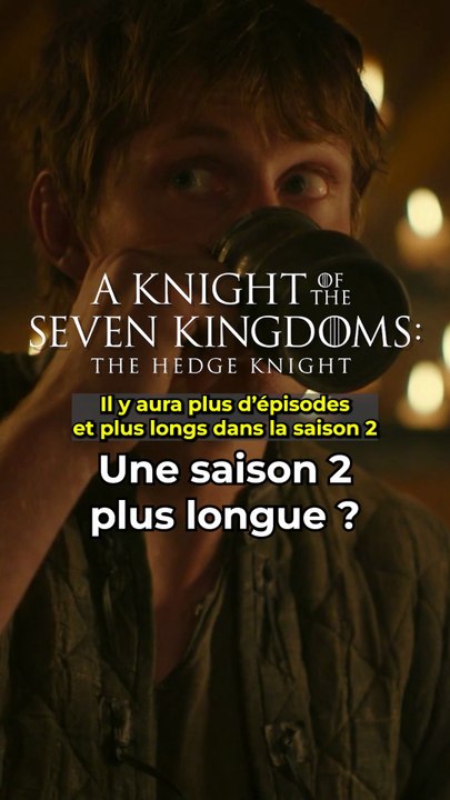 Plus c'est long, + c'est  bon ? Quelle durée d'épisodes pour la S2 de #aknightofthesevenkingdoms  ?