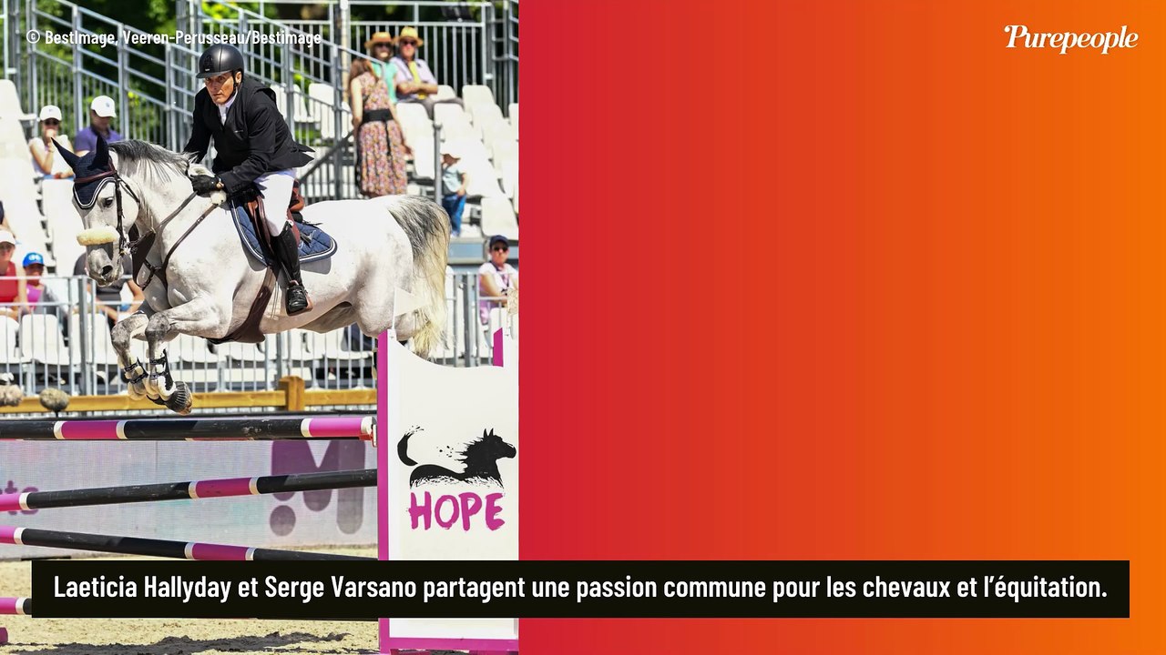 Laeticia Hallyday épanouie dans le beau haras de son compagnon Serge Varsano, elle renoue avec une de ses passions