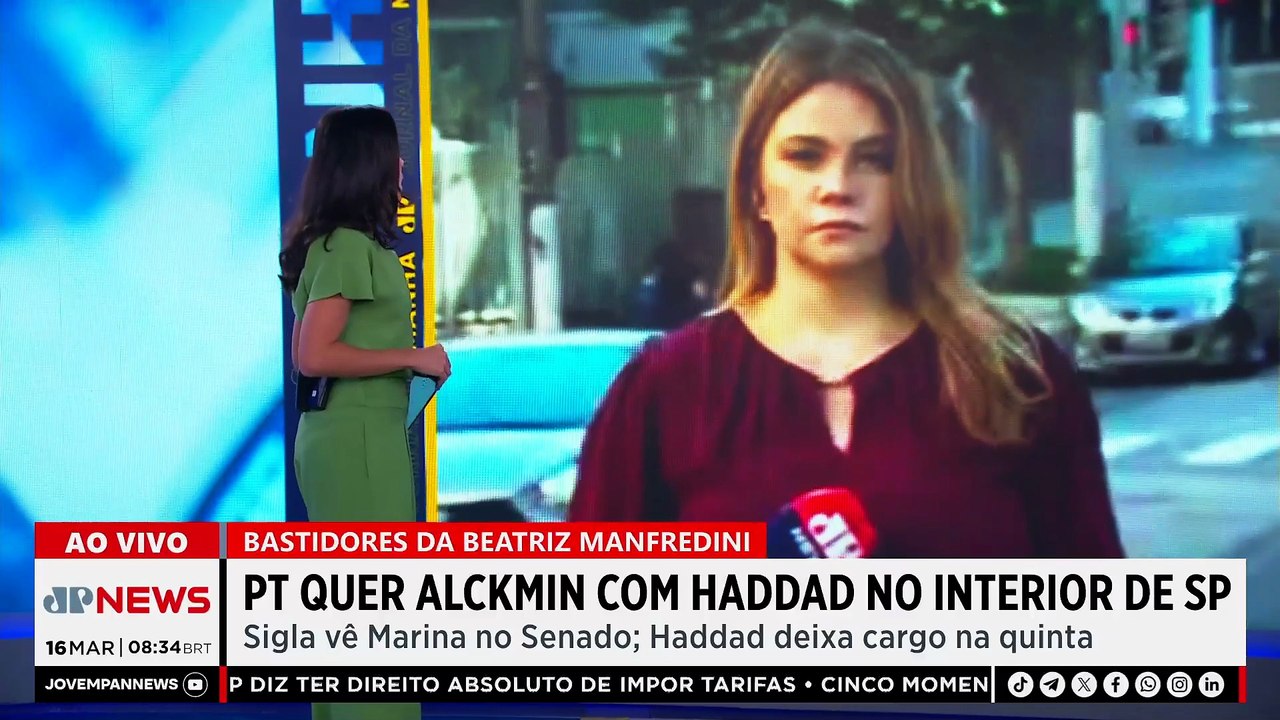 PT quer Alckmin com Haddad no interior de SP