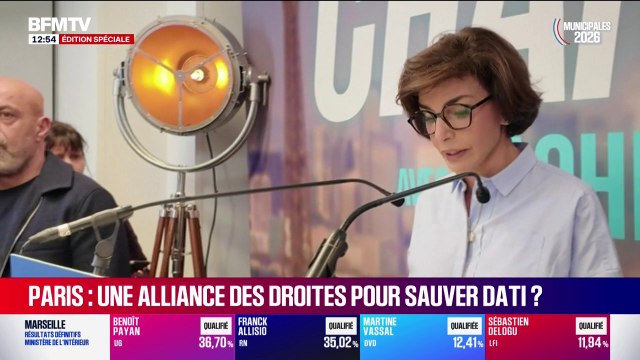 Municipales à Paris: le camp de Rachida Dati va discuter avec Pierre-Yves Bournazel et rejette la main tendue de Sarah Knafo