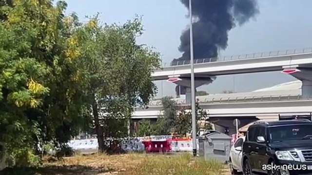 Incendio ad aeroporto Dubai, drone colpisce serbatoio carburante