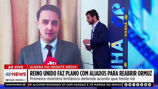 Reino Unido trabalha com aliados em plano para reabrir o Estreito de Ormuz