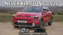 Kia Stonic Pure 1.0 100 PS Handschalter Blaze Red | Neuer Look