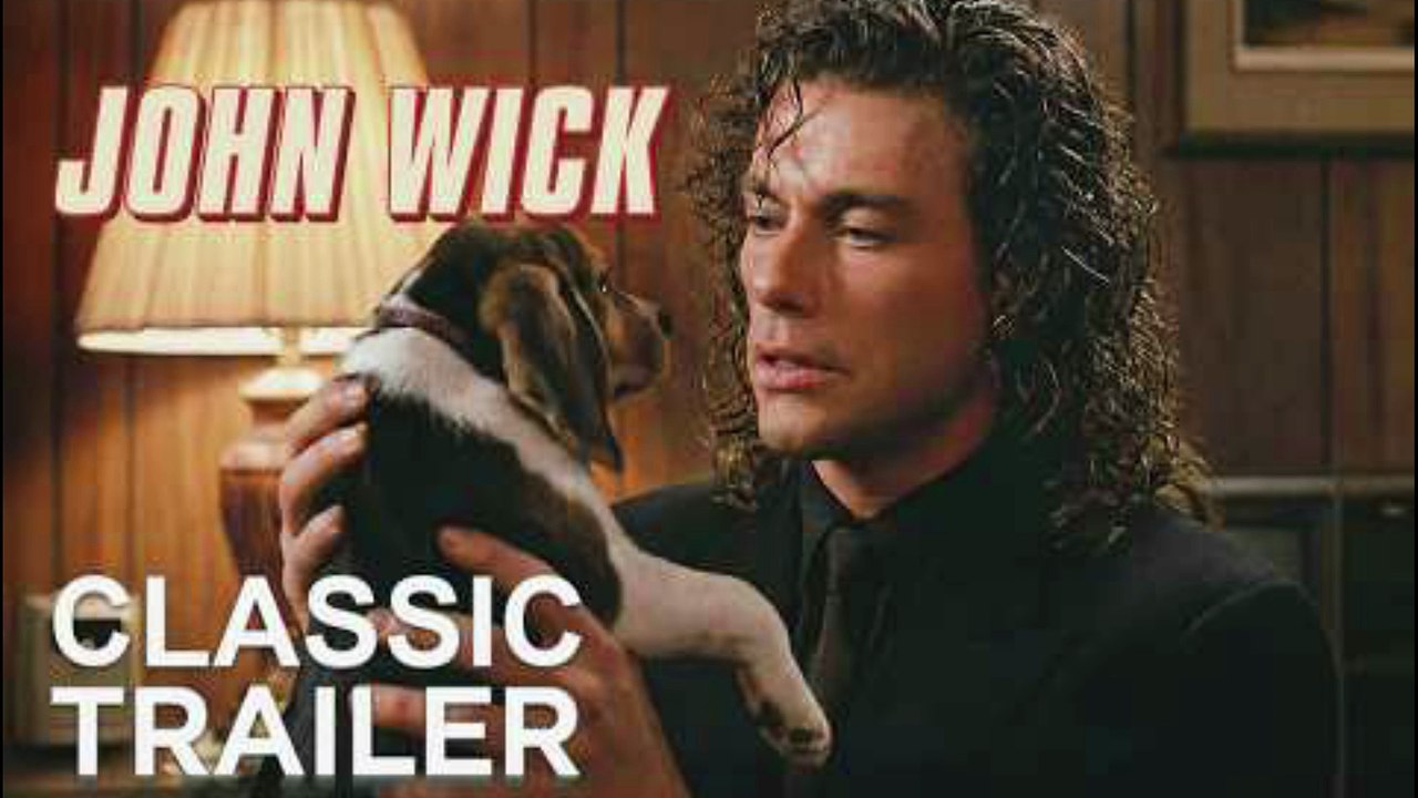JOHN WICK (1990) | Retro Trailer Concept | Jean-Claude Van Damme (Rare Footage)