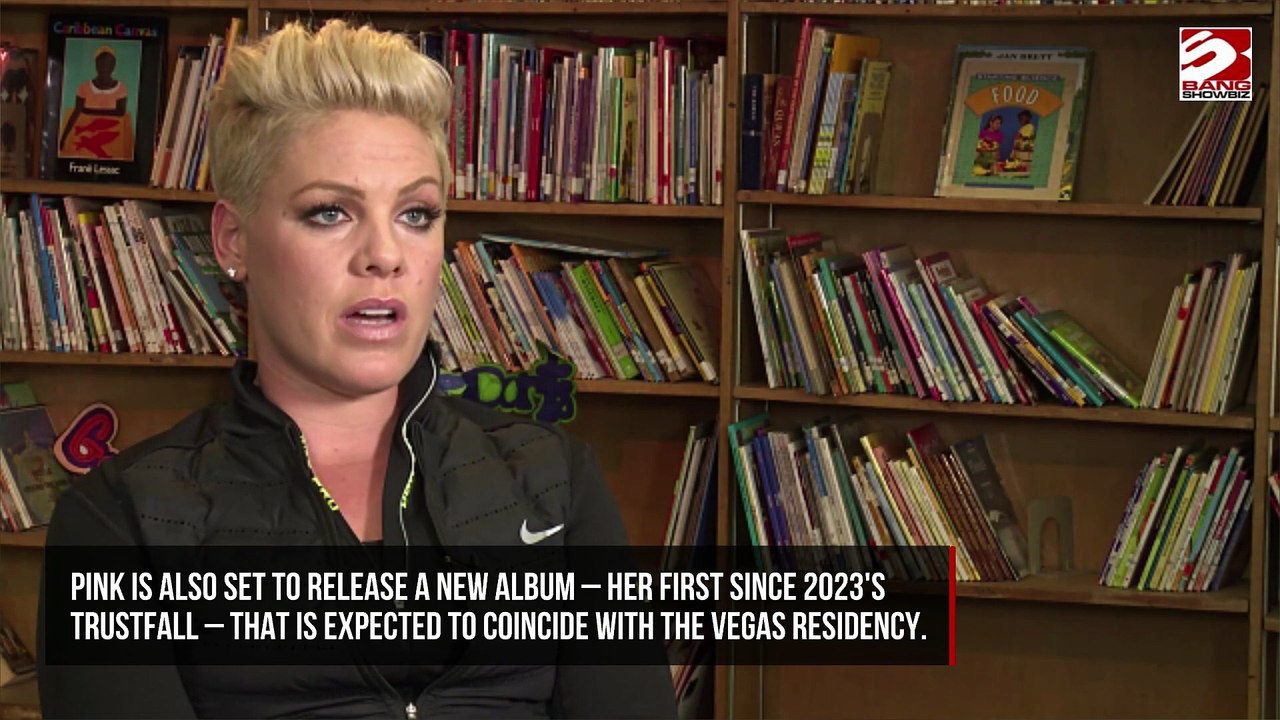 Pink is set to become the first female pop act to headline the Sphere in Las Vegas