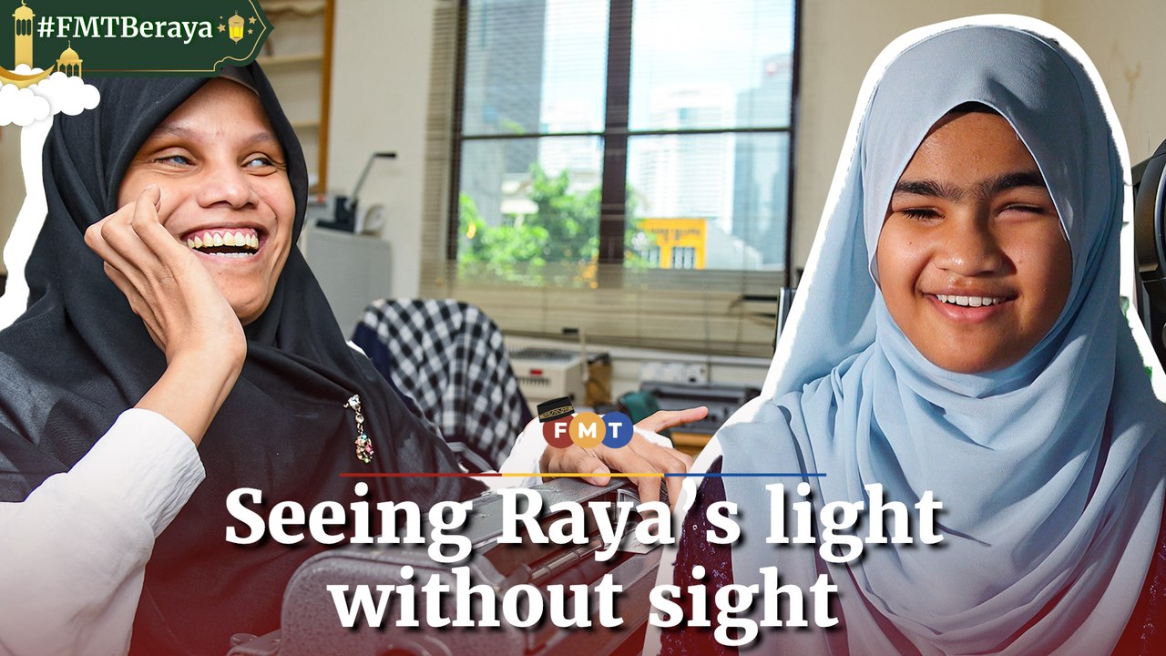 Sharing the light of Raya without sight