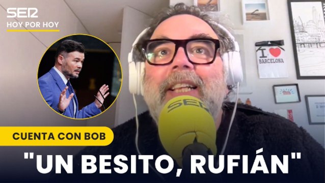 Un besito, Rufián : Bob Pop señala el gran problema de la izquierda a la izquierda del PSOE tras las elecciones de Castilla y León