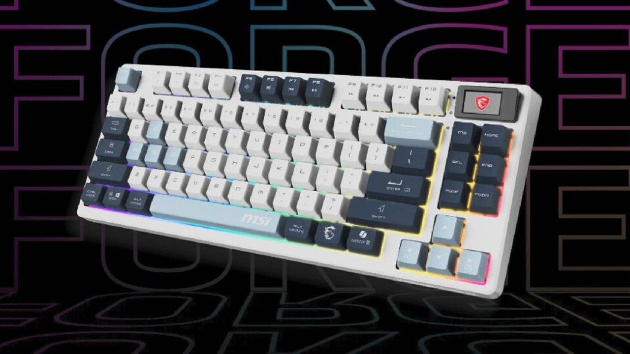 MSI wird moderner und richtet sich mit neuer TKL-Tastatur im Trailer an eingefleischte Spieler