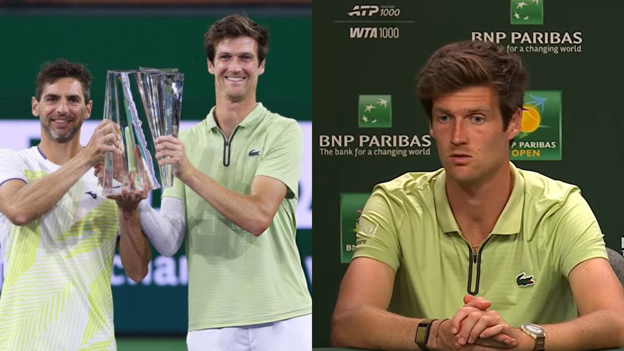 BNP Paribas Open 2026 - Manuel Guinard, titré Top 15 en double : "Je prends un pied monstre"