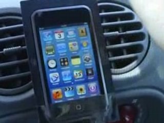 un exemple de support pour voiture fait maison pour iphone