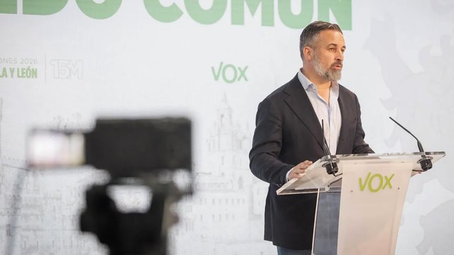 Abascal asegura que Vox va a gobernar en Extremadura, Aragón y Castilla y León