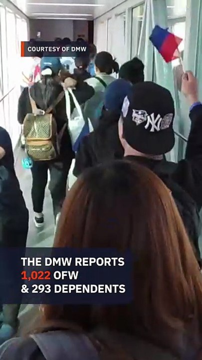 More than 1,300 Filipinos repatriated as Middle East tensions rise