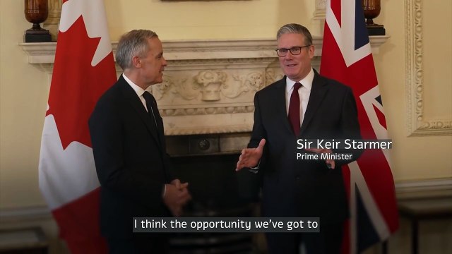 Keir Starmer thanks Canadian prime minister for his support on Ukraine